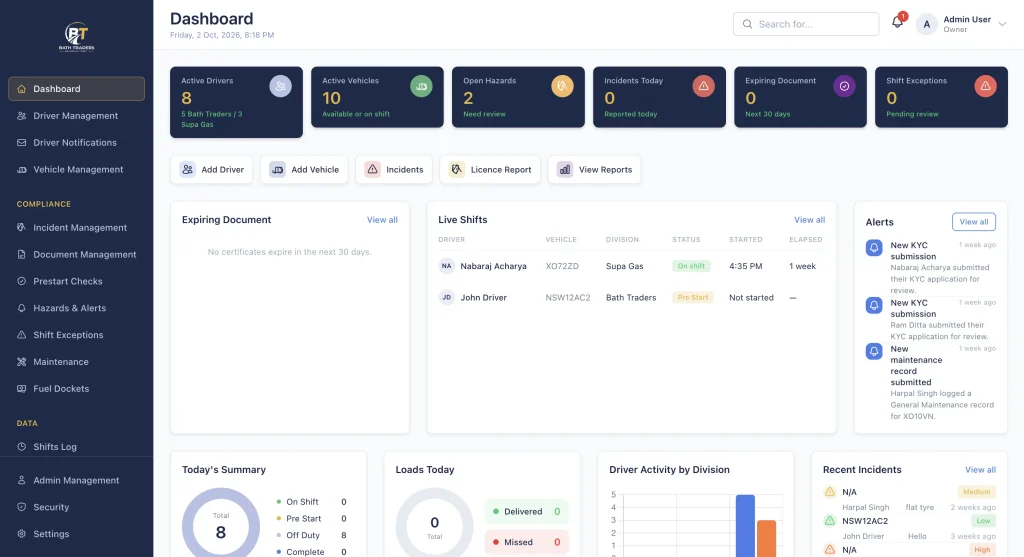 Truck Management System